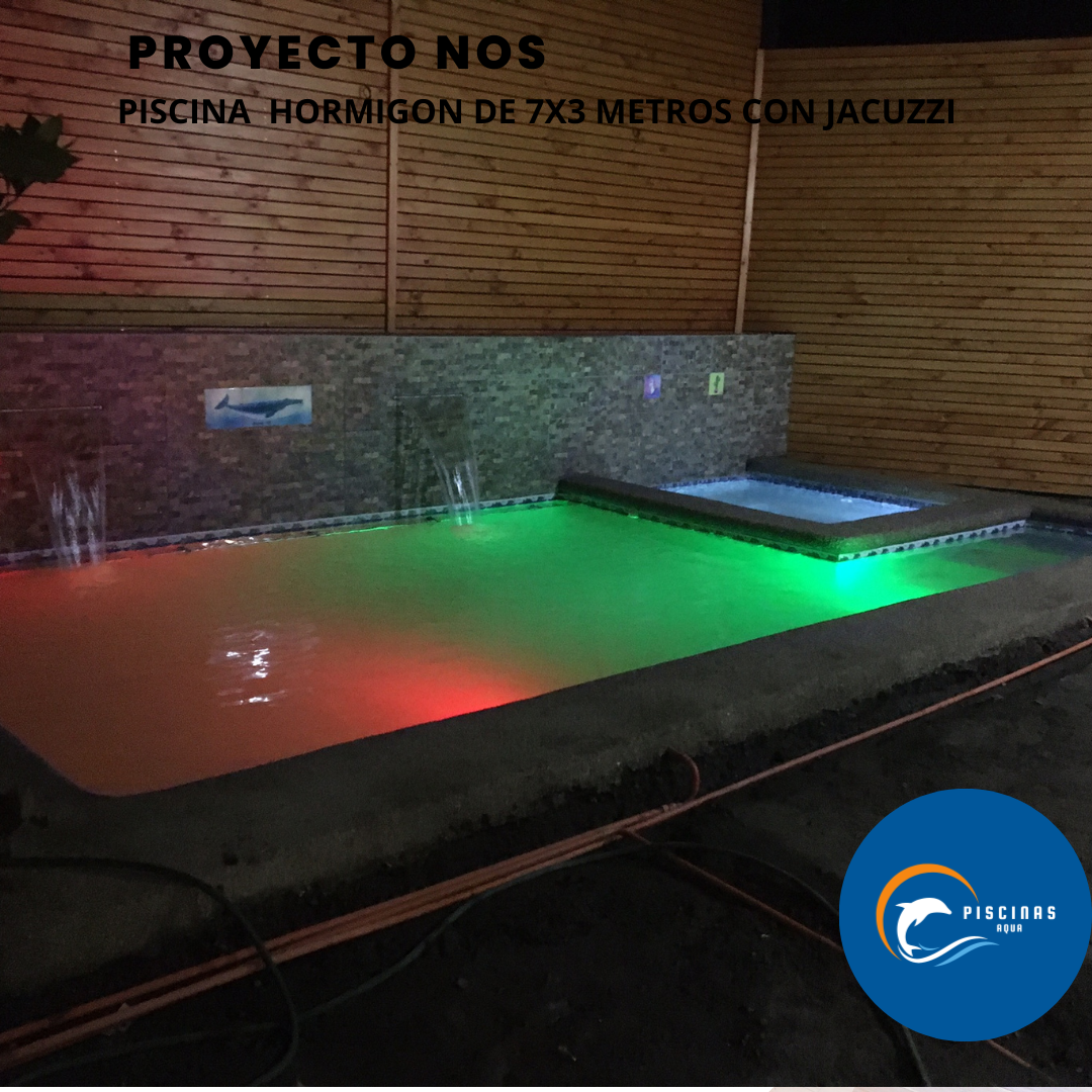 Piscina de 7x3 metros, sector Nos, San Bernardo